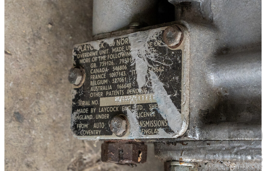 M.G MGB Four Speed Manual Gearbox with Electric Overdrive