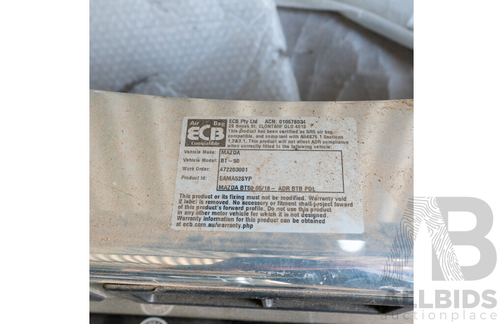 Alloy ECG Mazda BT50 Bullbar EAMA52SYP