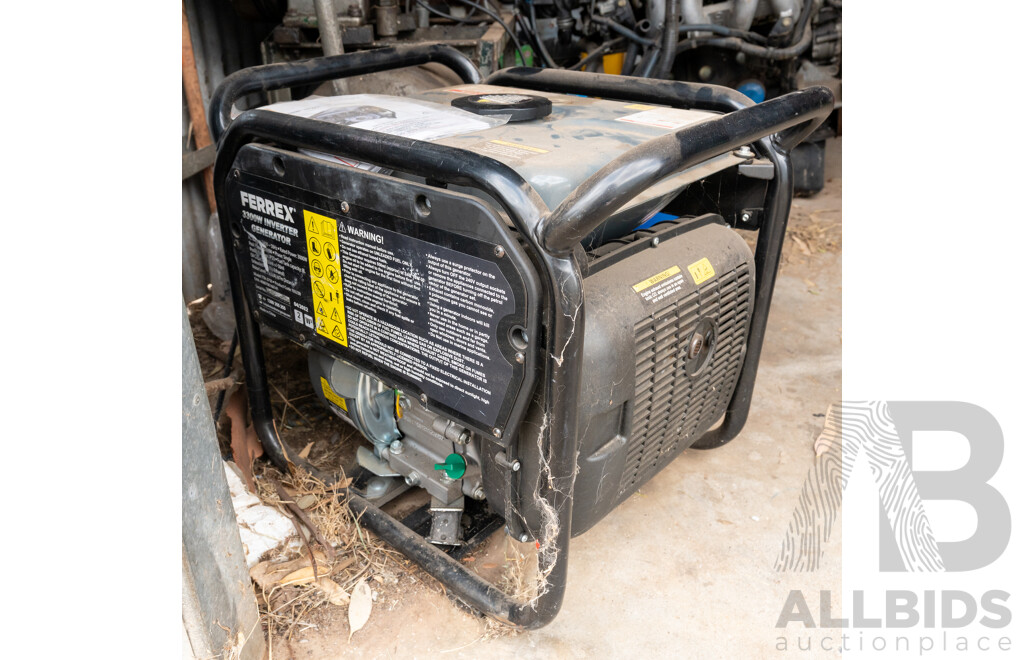 Ferrex 3300w Four Stroke Inverter Generator