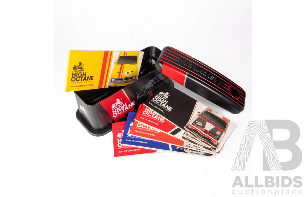 Australian RAM 2018 Six Coloured Fifty Cent Coin Set, Holden High Octane, Australia's Motor Sport Legends