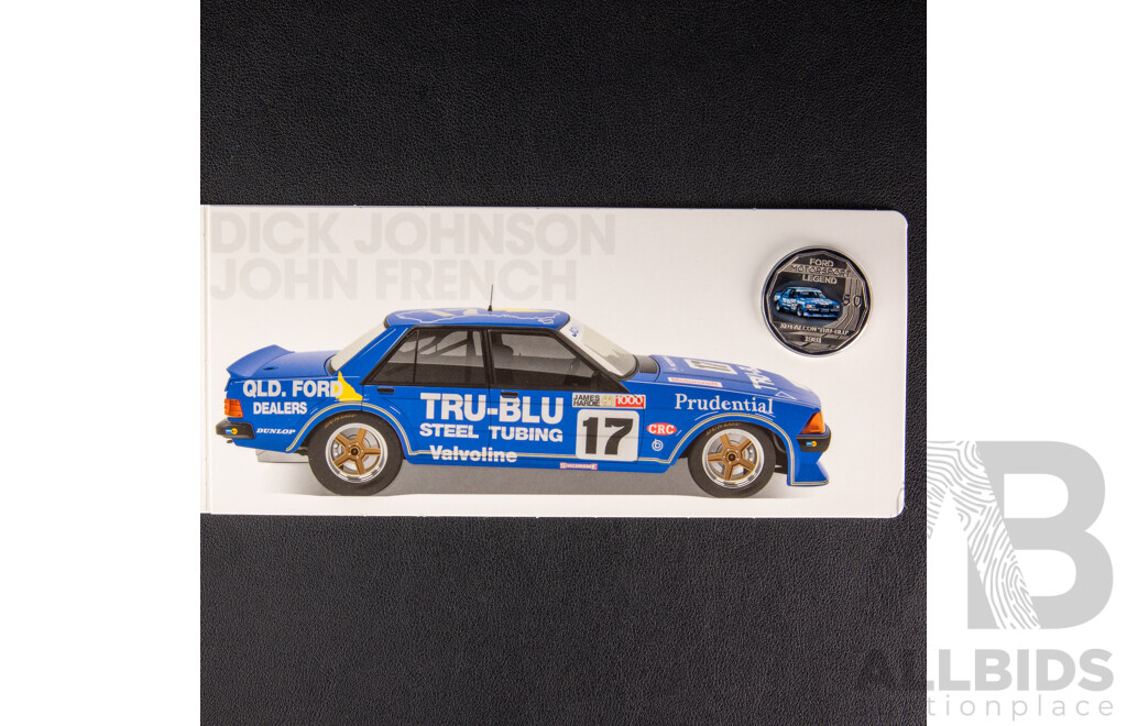 Australian RAM 2018 Six Coloured Fifty Cent Coin Set, Ford High Octane, Australia's Motor Sport Legends