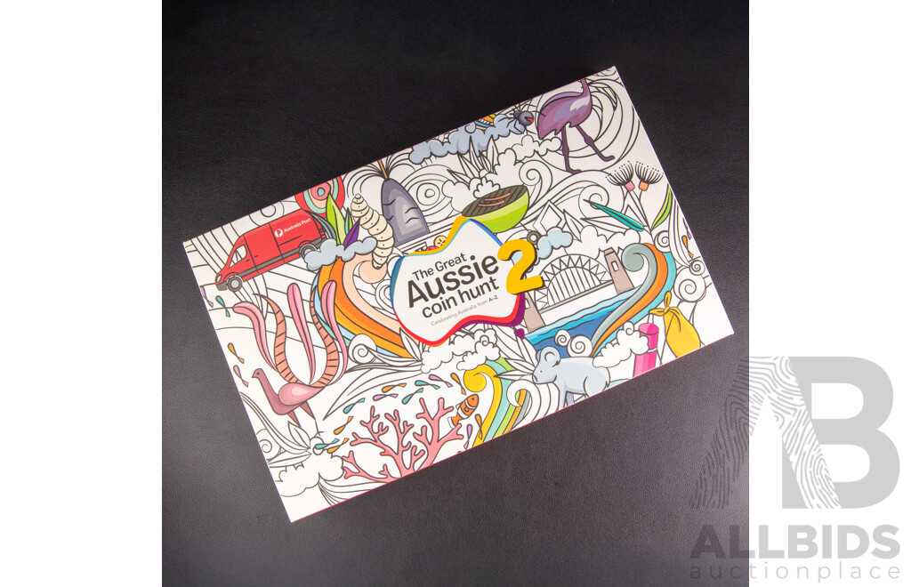 Australian RAM 2021 Proof Twenty Six One Dollar Coin Boxed Set, The Great Aussie Coin Hunt