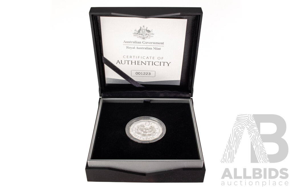 Australian RAM 2017 Silver Proof Fifty Cent Coin, Royal 70th Wedding Anniversary .999