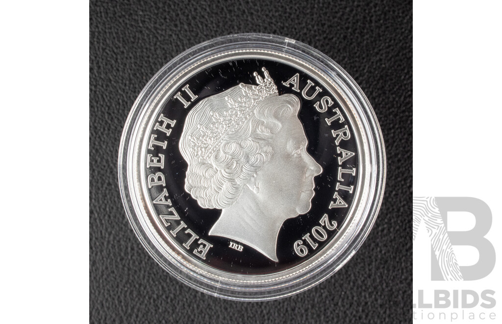 Australian RAM 2019 Silver Proof Five Dollar Coin - Year of the Pig .999