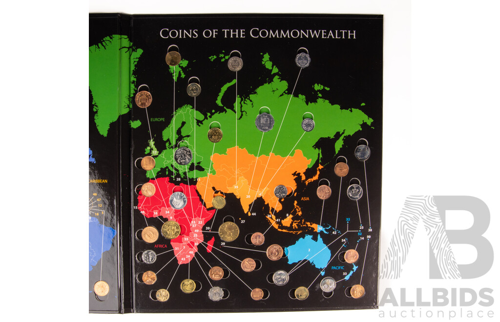 Royal Australian Mint 2012 Coins of the Commonwealth Set
