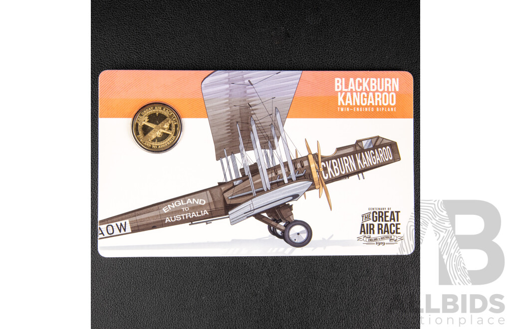 Australian RAM 2019 Eight Commemorative One Dollar Coin Collection, Centenary of the Great Air Race