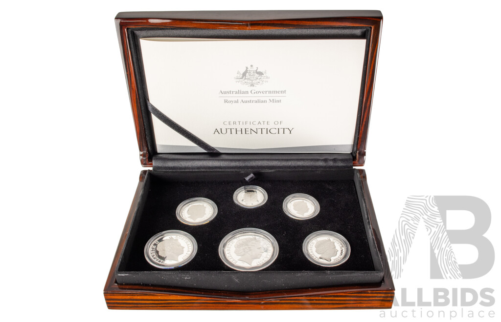 Australian RAM 2017 Silver Six Proof Coin Year Set .999