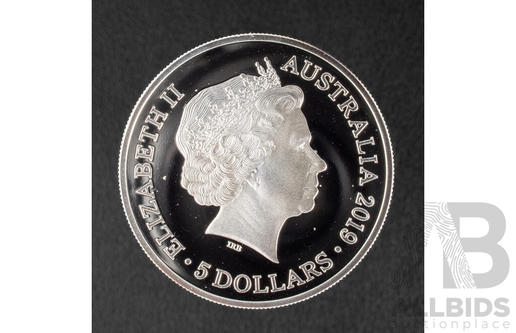 Australian RAM 2019 Silver Five Dollar Proof Coin, Treaty of Versailles 1919-2019 .999