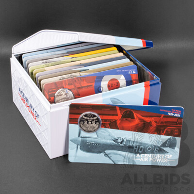 Australian RAM 2021 Commemorative Fifty Cent Coin Set, Royal Australian Air Force Centenary