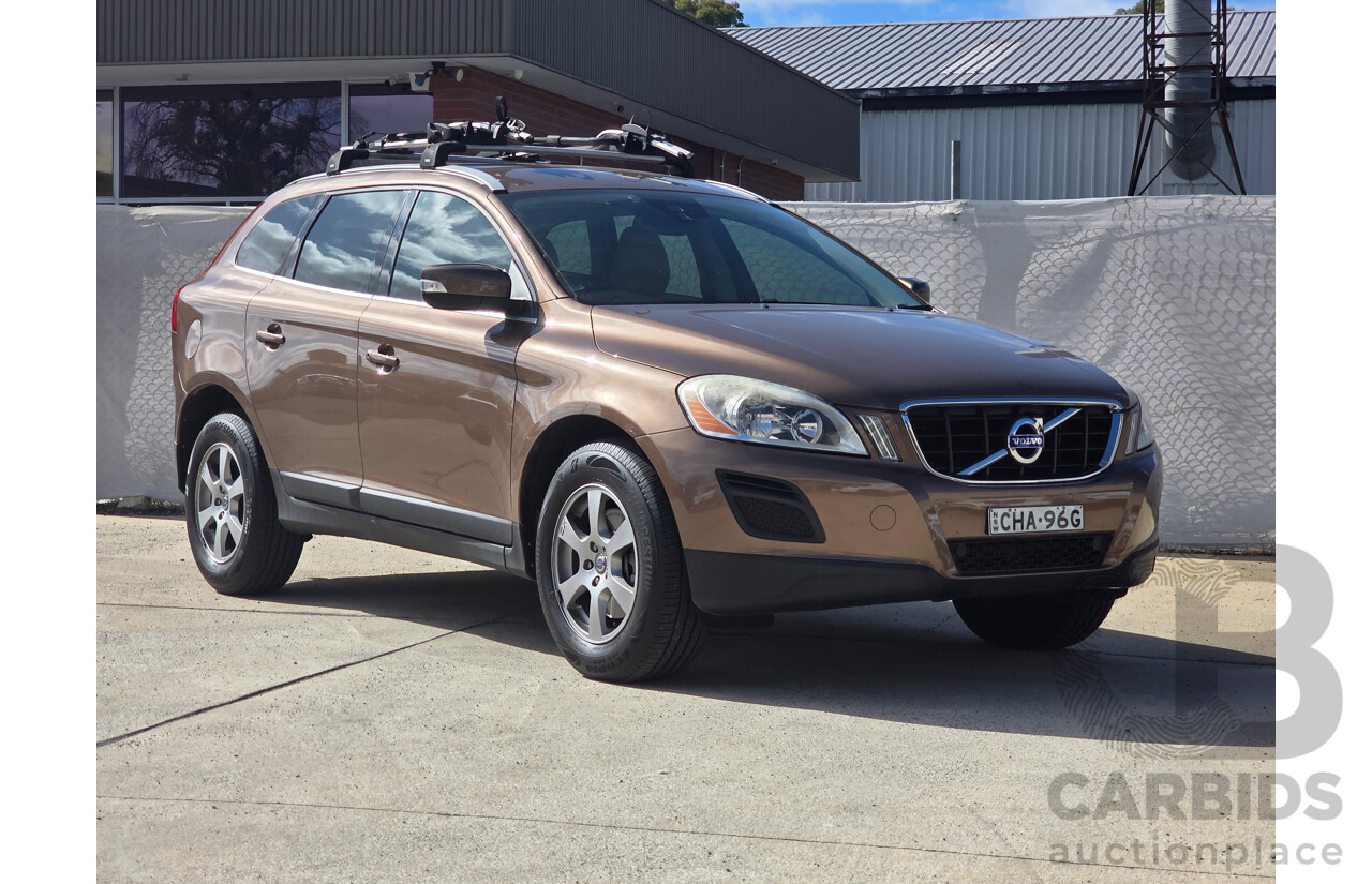 8/2012 Volvo XC60 T5 DZ MY13 4d Wagon Terra Bronze Metallic Turbo 2.0L