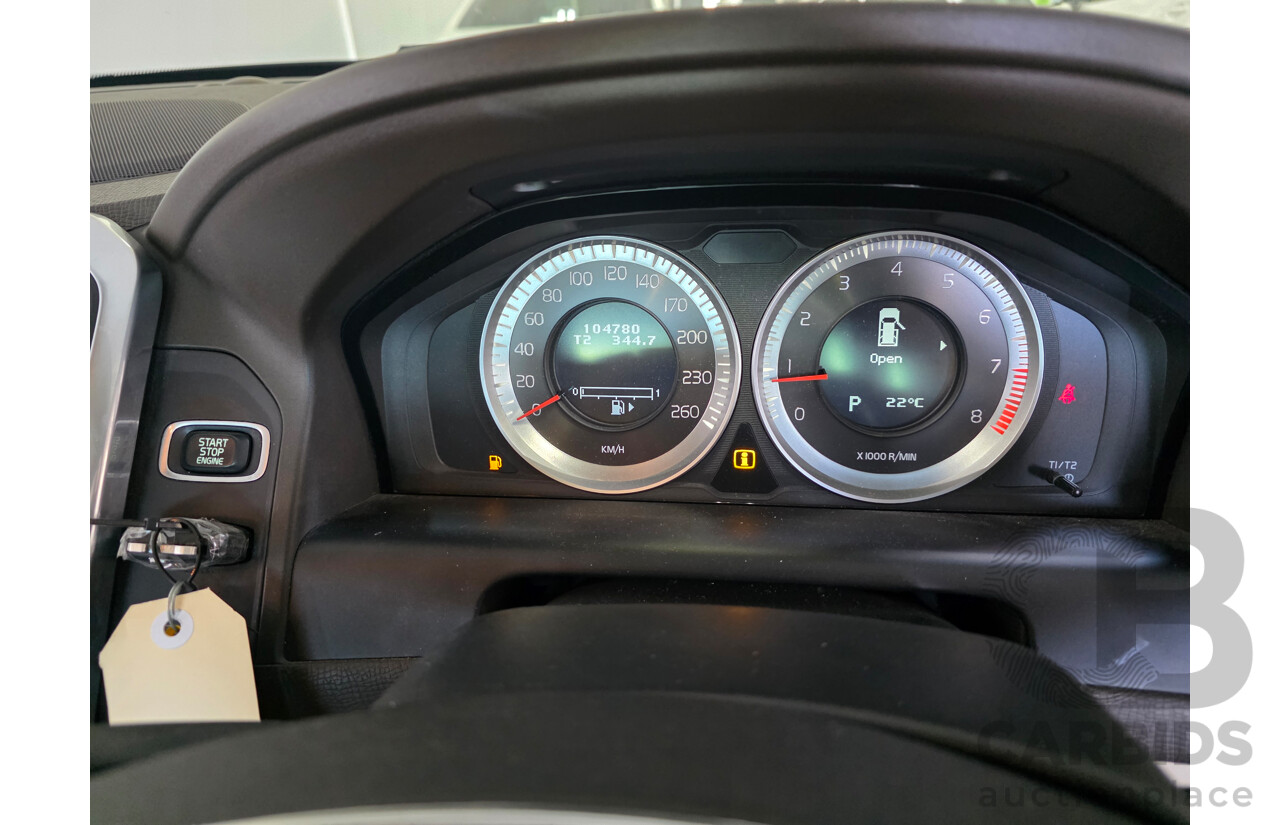 8/2012 Volvo XC60 T5 DZ MY13 4d Wagon Terra Bronze Metallic Turbo 2.0L