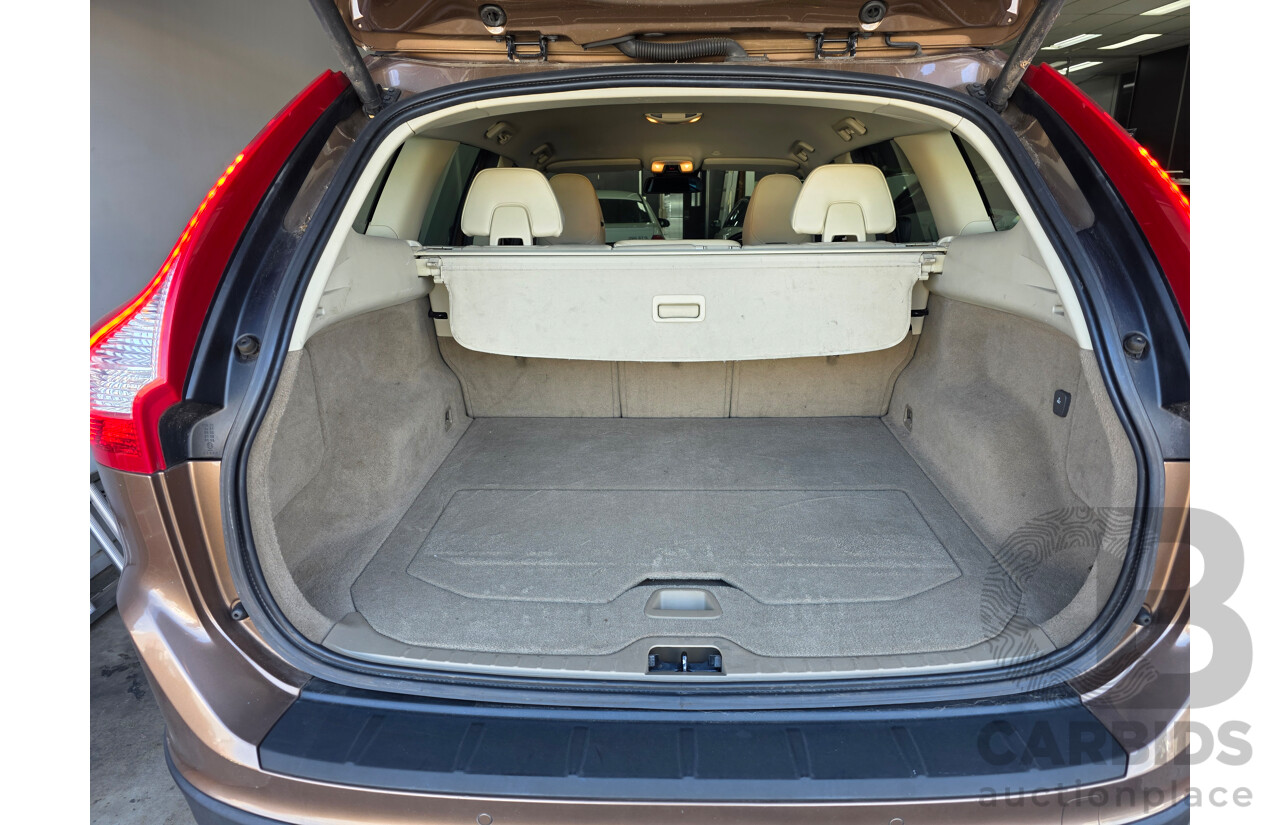 8/2012 Volvo XC60 T5 DZ MY13 4d Wagon Terra Bronze Metallic Turbo 2.0L
