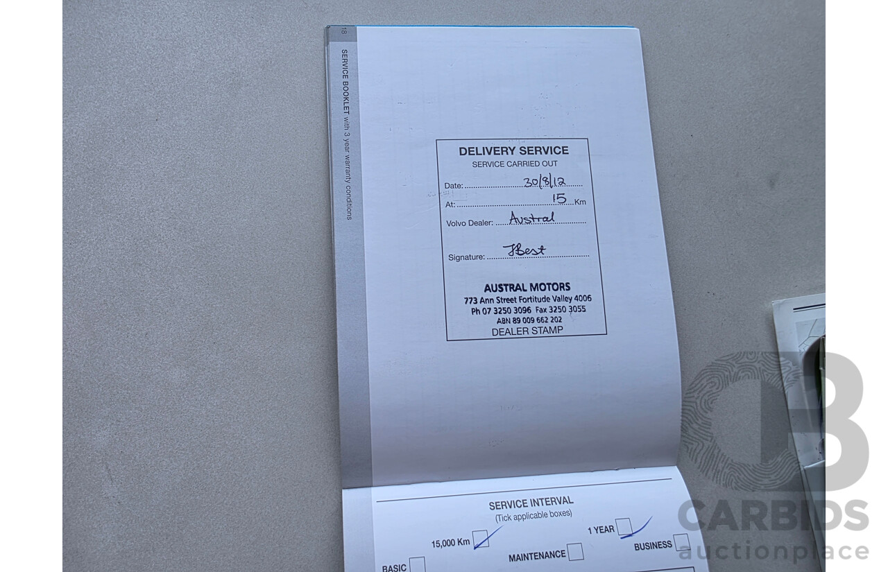 8/2012 Volvo XC60 T5 DZ MY13 4d Wagon Terra Bronze Metallic Turbo 2.0L