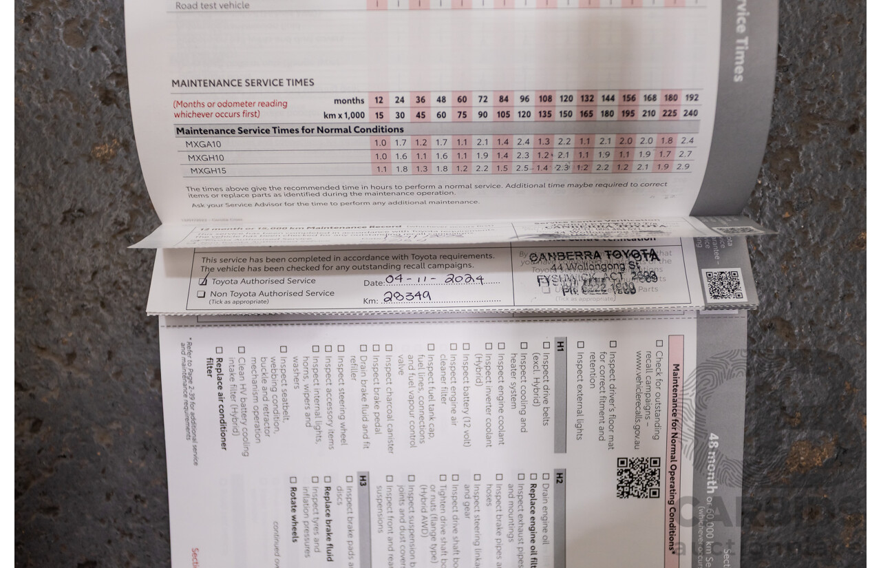 09/2022 Toyota Corolla Cross GX Hybrid MXGH10R 4D Wagon Eclipse Black 2.0L - 146kW Hybrid