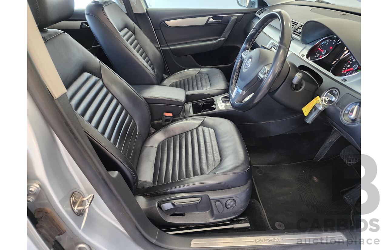 5/2013 Volkswagen Passat 130 TDI Highline 3C MY13.5 4d Wagon Silver 2.0L
