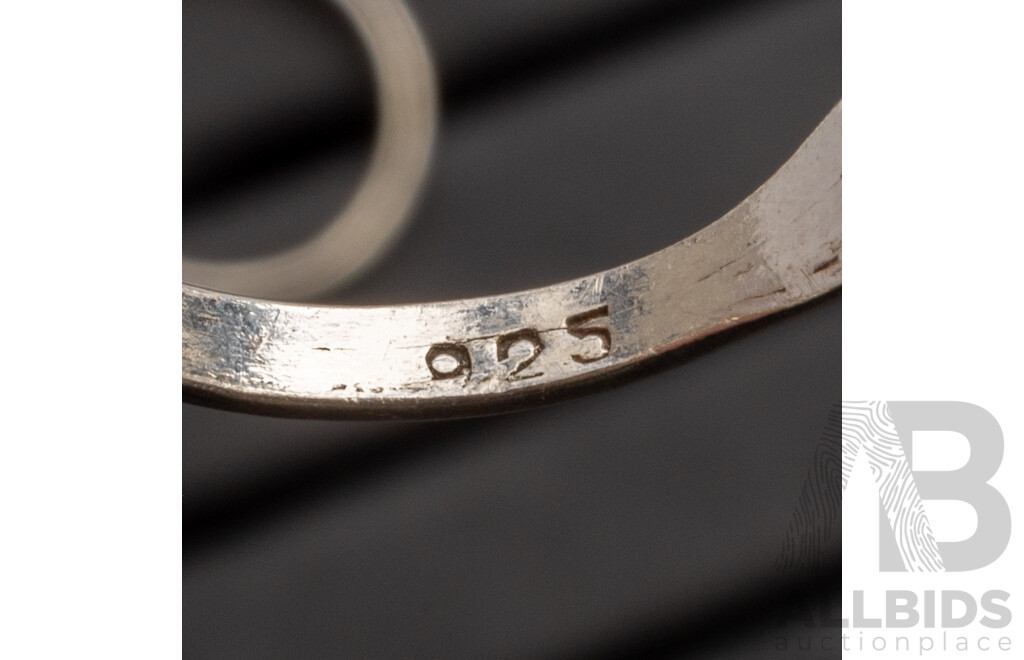 925 Sterling Silver Ring Bundle. Lot of 5 - 13.42gms