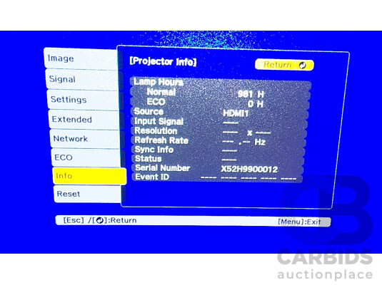 Epson (Eb-2247u) Wuxga 3lcd