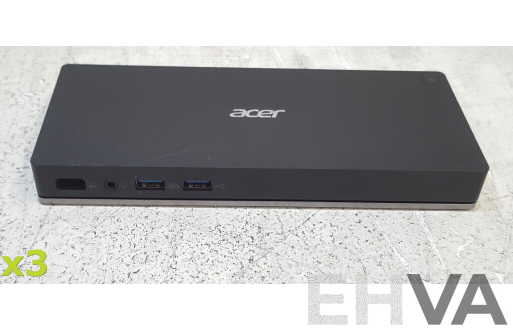 Acer (N18D1) USB Type-C Dock II - Lot of Three