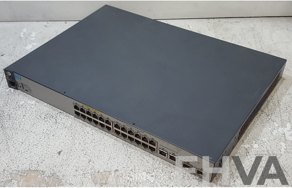 HP (J9779A) 2530-24 24-Port PoE+ Fast Ethernet Switch