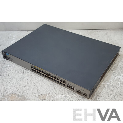 HP (J9779A) 2530-24 24-Port PoE+ Fast Ethernet Switch