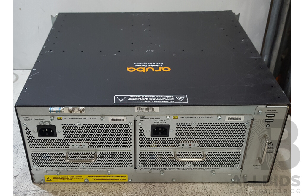 Aruba (J9850A) 5406R zl2 Network Chassis