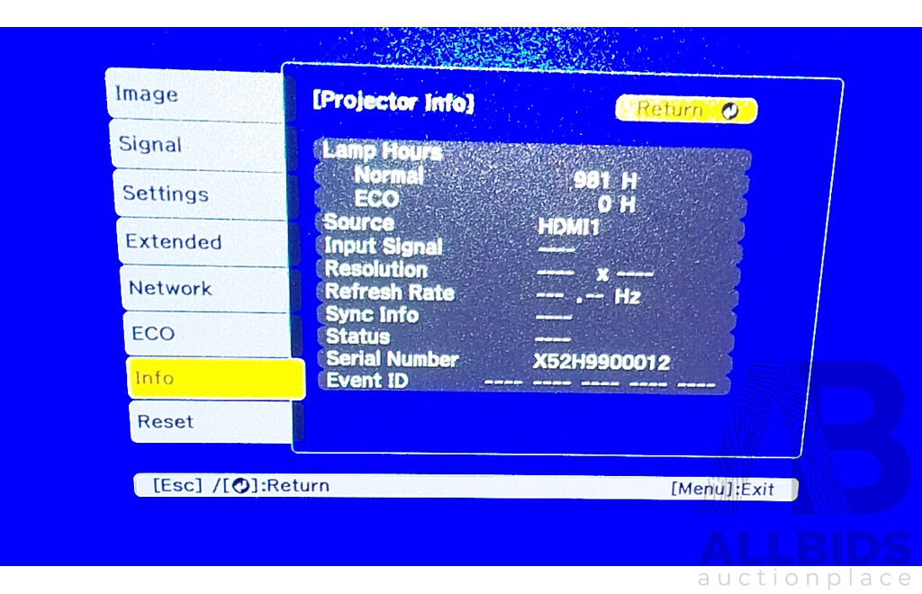 Epson (EB-2247U) WUXGA 3LCD