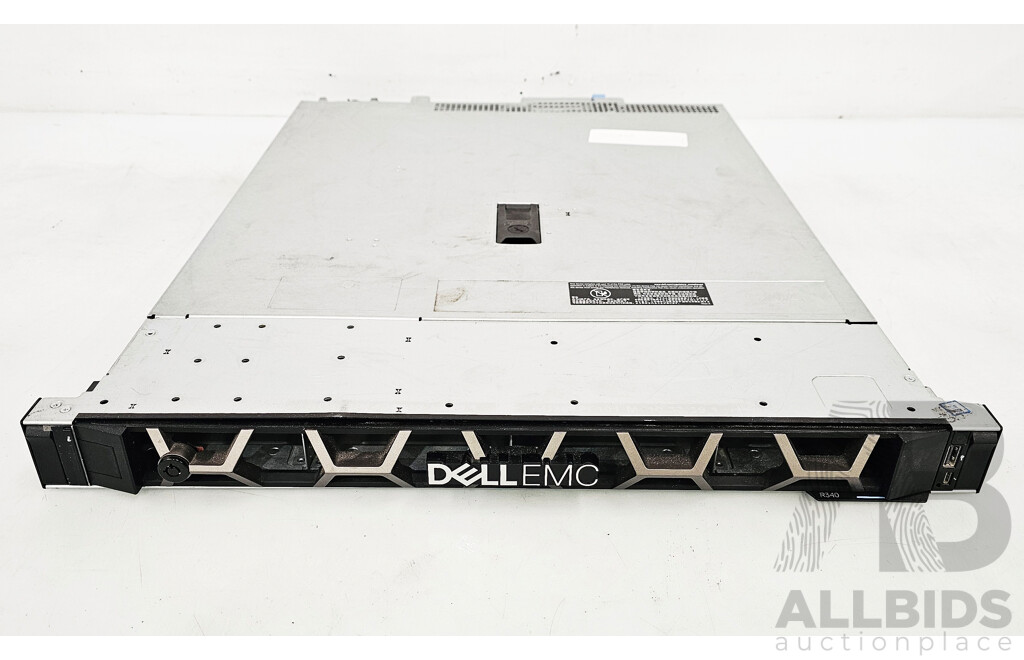 Dell EMC PowerEdge R340 Intel Xeon CPU 1RU Server