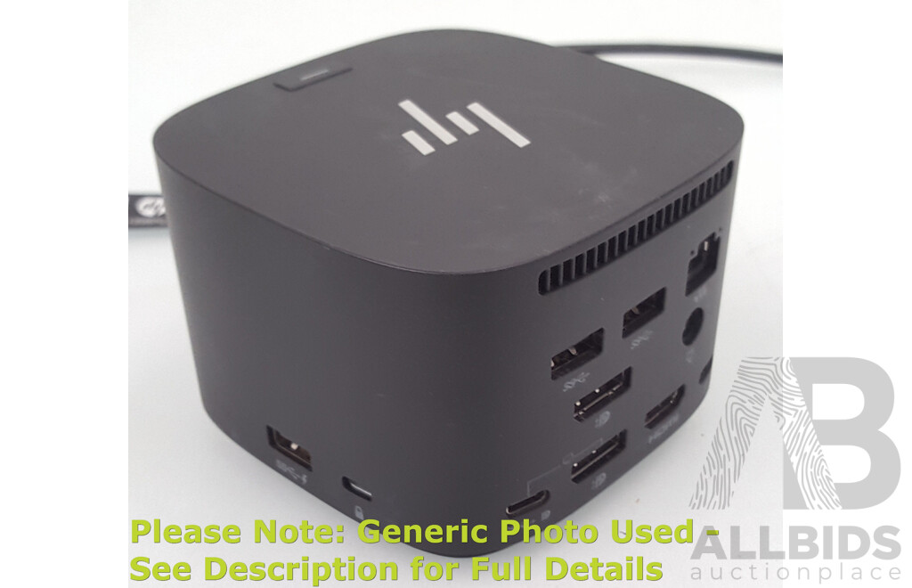 HP (HSN-IX03) Thunderbolt Dock 280W G4 w/ Power Supply
