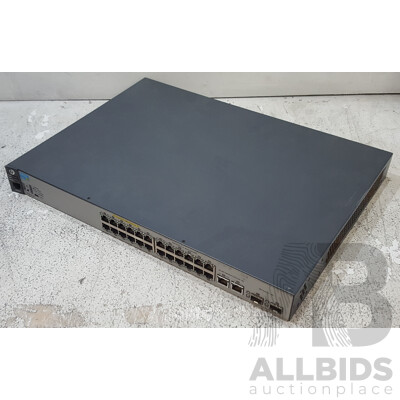 HP (J9779A) 2530-24 24-Port PoE+ Fast Ethernet Switch