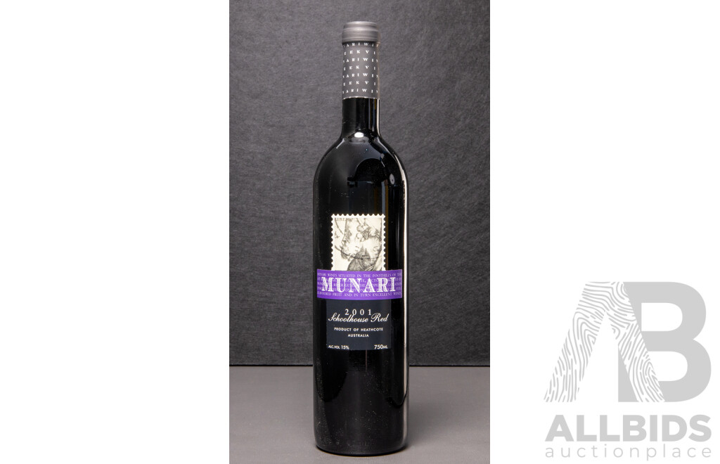 Munari Schoolhouse Red Vintage 2001