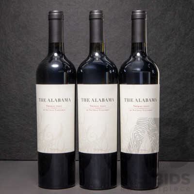 Sou'West Vinyards the Alabama Shiraz Vintage 2002 X 3