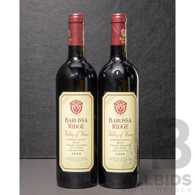 Barossa Ridge Valley of Vines Vintage 2000 X 2