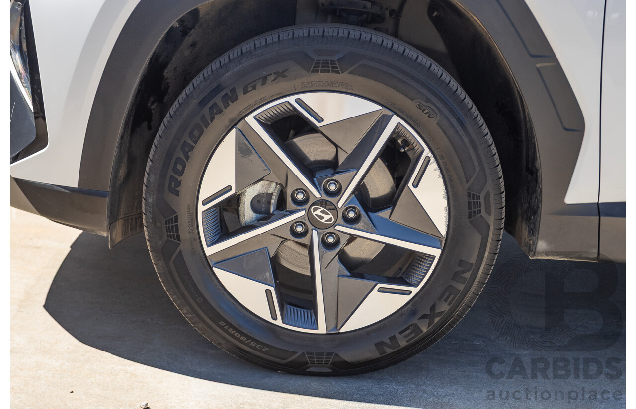 5/2024 Hyundai Tucson NX4.V3 MY25 4d Wagon White Cream Turbo 2.0L