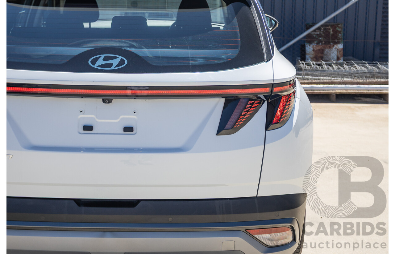 5/2024 Hyundai Tucson NX4.V3 MY25 4d Wagon White Cream Turbo 2.0L