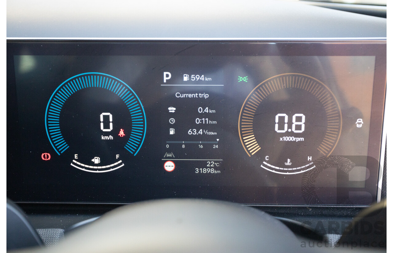 5/2024 Hyundai Tucson NX4.V3 MY25 4d Wagon White Cream Turbo 2.0L