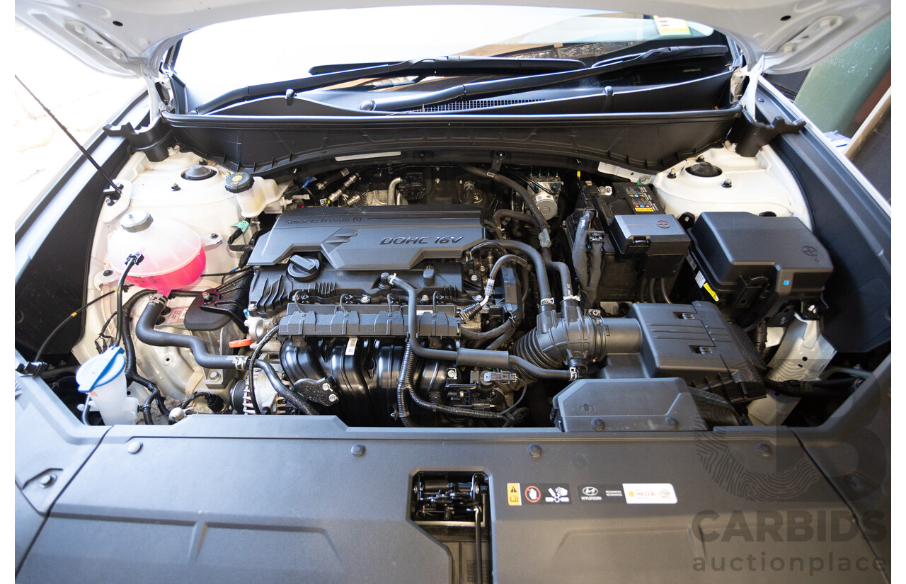 5/2024 Hyundai Tucson NX4.V3 MY25 4d Wagon White Cream Turbo 2.0L