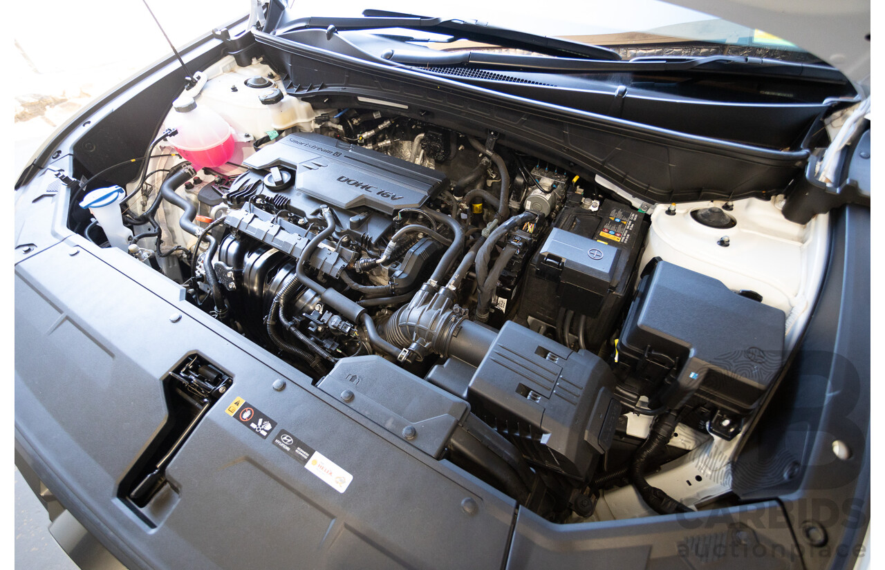 5/2024 Hyundai Tucson NX4.V3 MY25 4d Wagon White Cream Turbo 2.0L