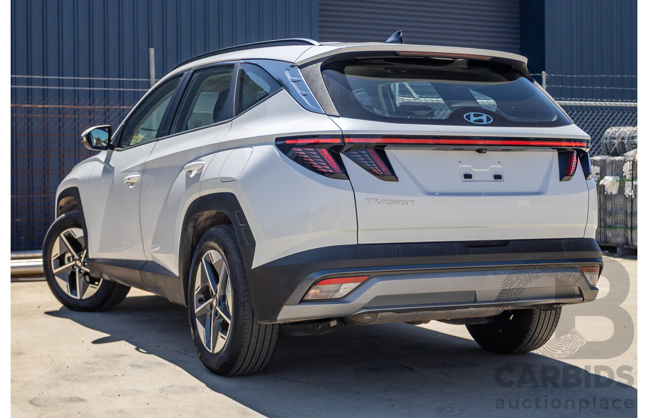 5/2024 Hyundai Tucson NX4.V3 MY25 4d Wagon White Cream Turbo 2.0L