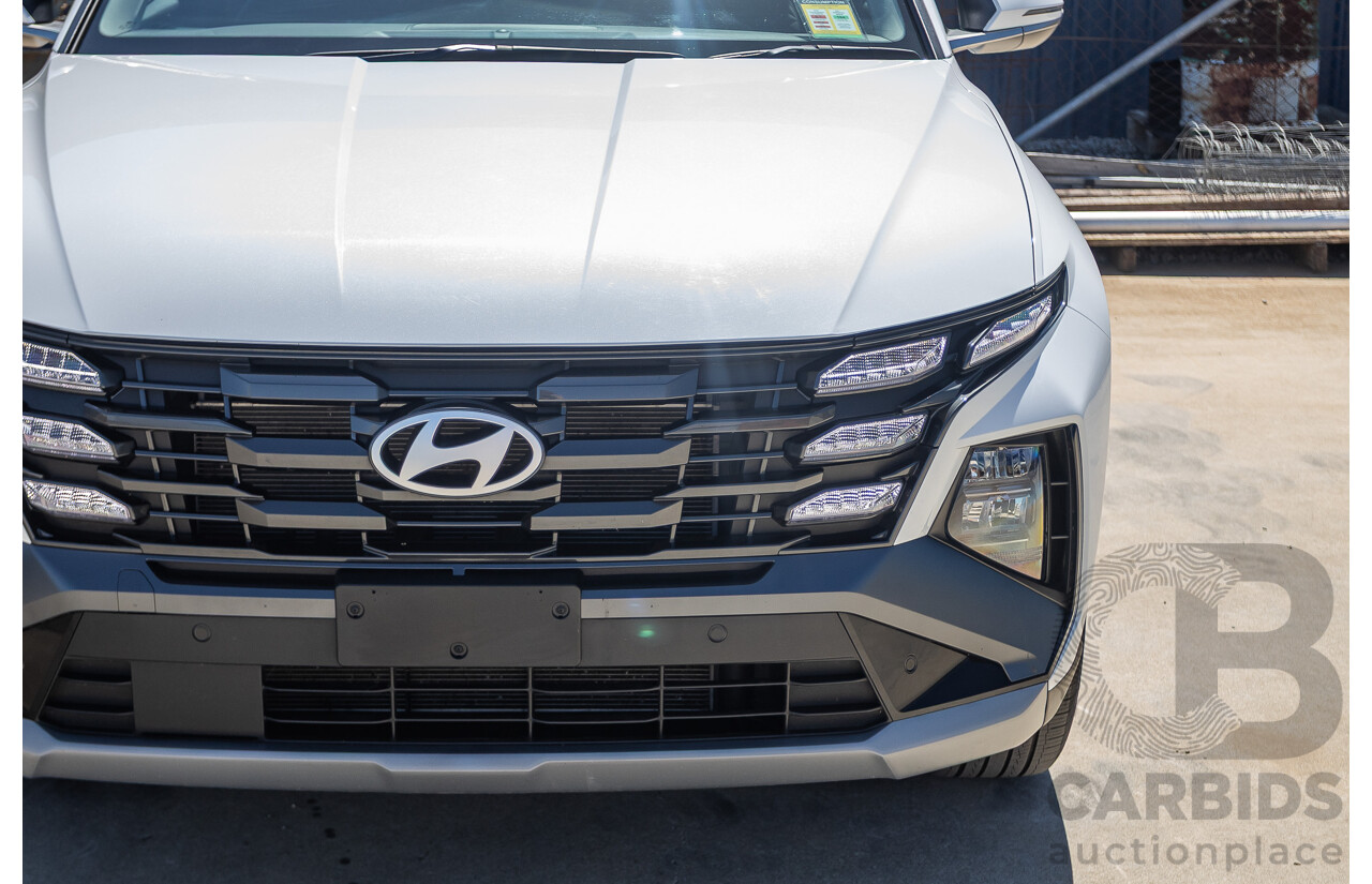 5/2024 Hyundai Tucson NX4.V3 MY25 4d Wagon White Cream Turbo 2.0L
