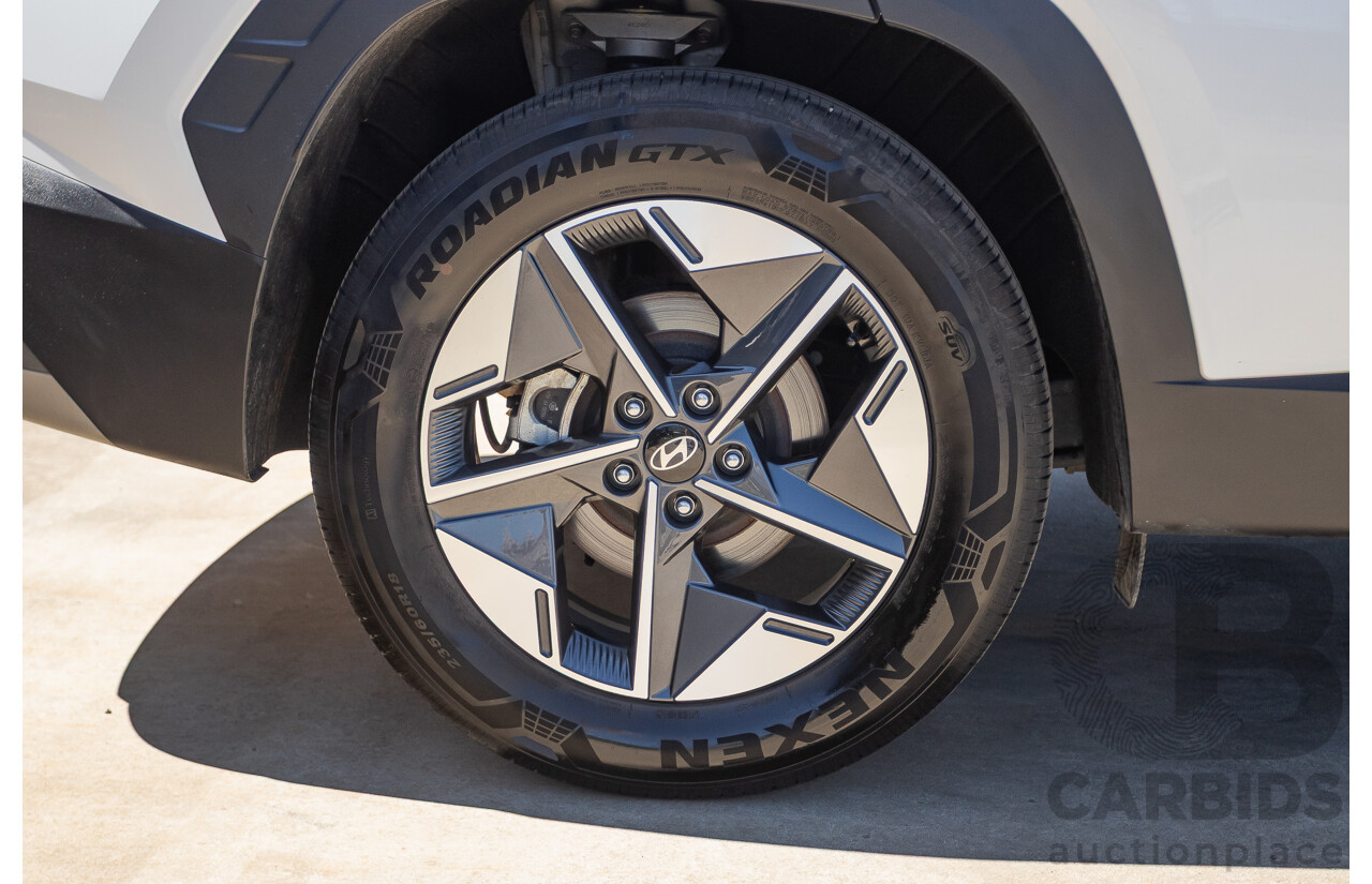 5/2024 Hyundai Tucson NX4.V3 MY25 4d Wagon White Cream Turbo 2.0L