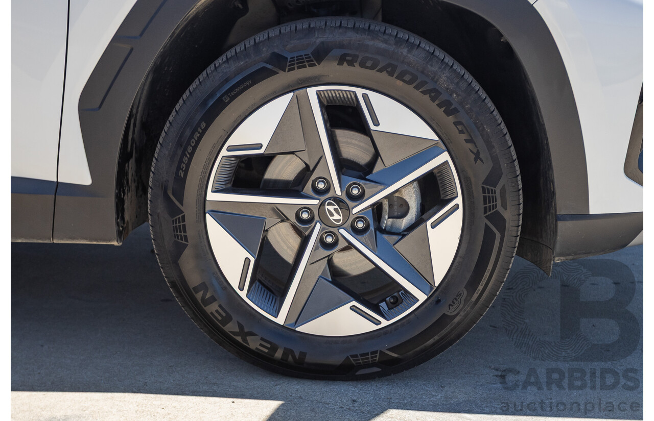 5/2024 Hyundai Tucson NX4.V3 MY25 4d Wagon White Cream Turbo 2.0L