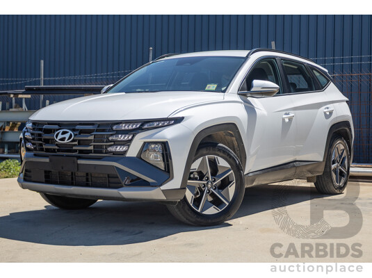 5/2024 Hyundai Tucson NX4.V3 MY25 4d Wagon White Cream Turbo 2.0L