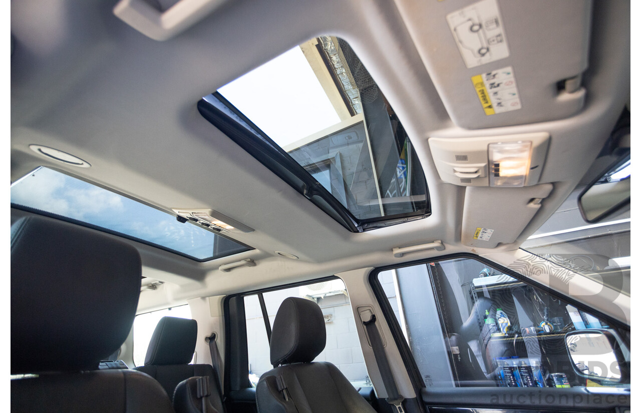 5/2012 Land Rover Discovery 4 3.0 SDV6 HSE MY12 4d Wagon Fuji White Turbo Diesel V6 3.0L - 7 Seater