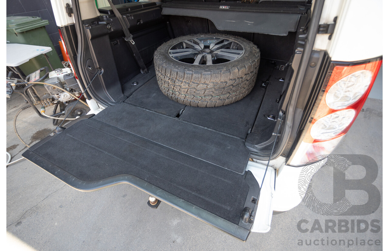 5/2012 Land Rover Discovery 4 3.0 SDV6 HSE MY12 4d Wagon Fuji White Turbo Diesel V6 3.0L - 7 Seater