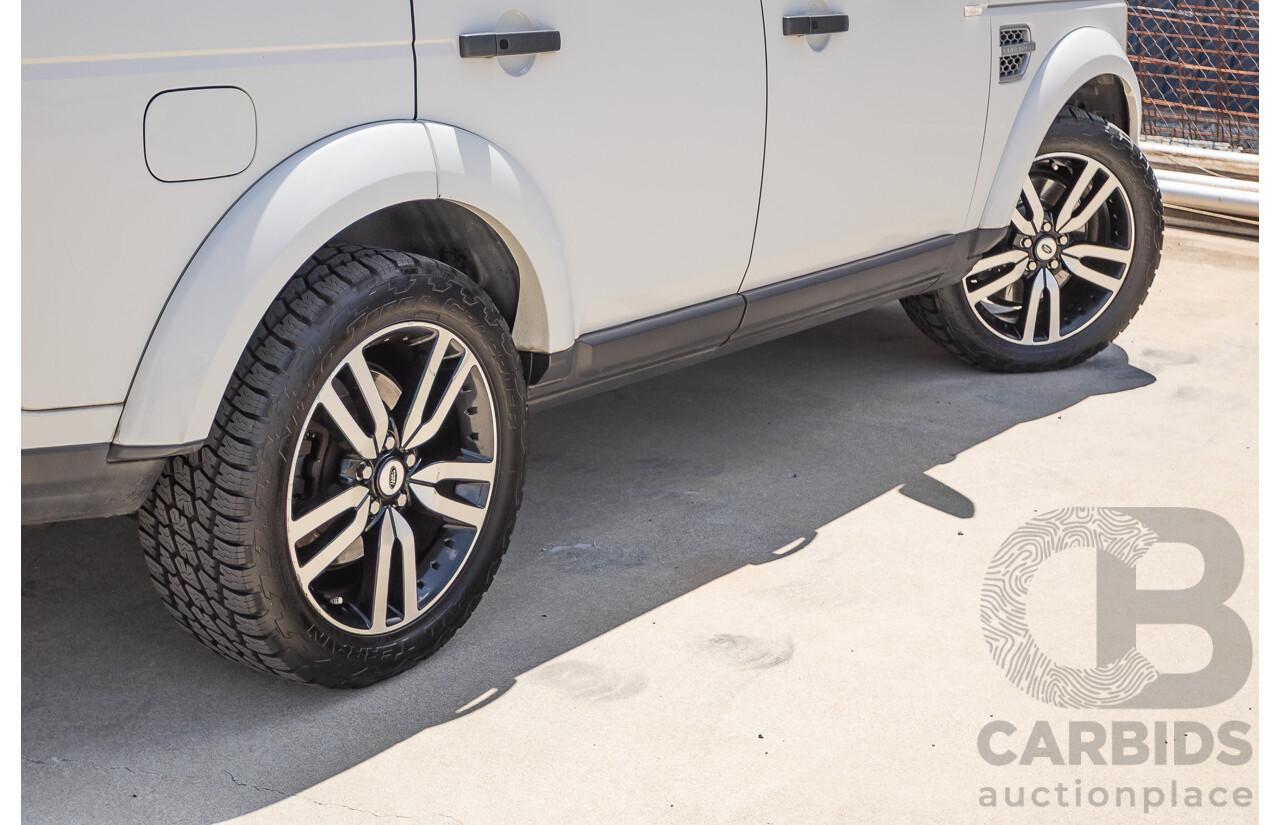 5/2012 Land Rover Discovery 4 3.0 SDV6 HSE MY12 4d Wagon Fuji White Turbo Diesel V6 3.0L - 7 Seater