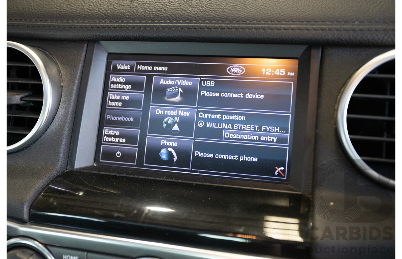 5/2012 Land Rover Discovery 4 3.0 SDV6 HSE MY12 4d Wagon Fuji White Turbo Diesel V6 3.0L - 7 Seater