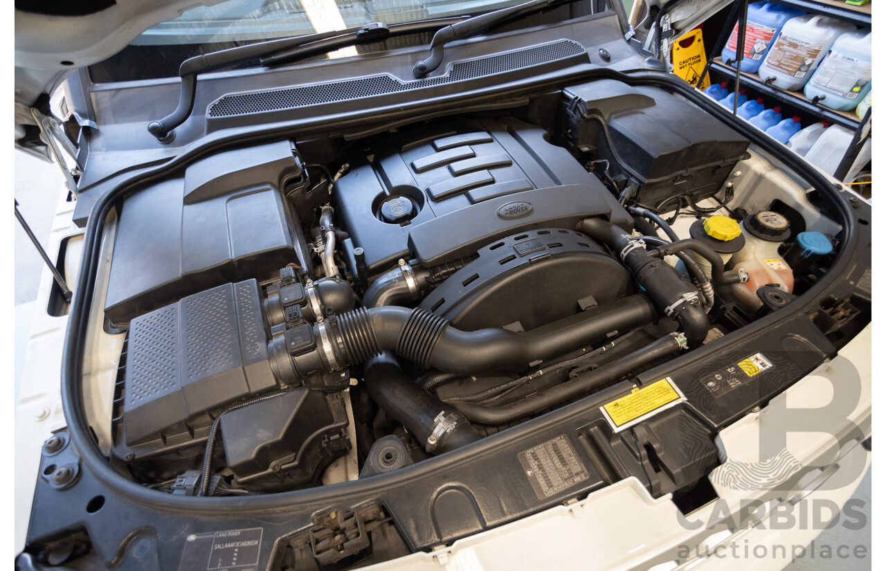 5/2012 Land Rover Discovery 4 3.0 SDV6 HSE MY12 4d Wagon Fuji White Turbo Diesel V6 3.0L - 7 Seater