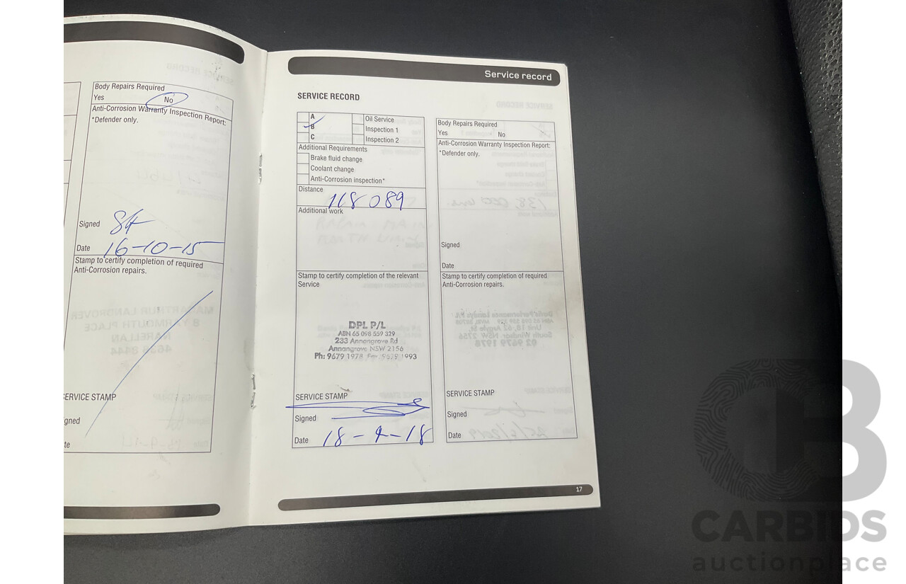 5/2012 Land Rover Discovery 4 3.0 SDV6 HSE MY12 4d Wagon Fuji White Turbo Diesel V6 3.0L - 7 Seater