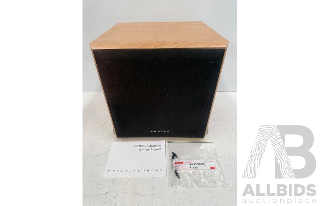 Mordaunt-Short MS907W Subwoofer (100W)