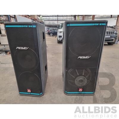 Pair of Peavey Electronics Speaker's DTH-4 & DTH218